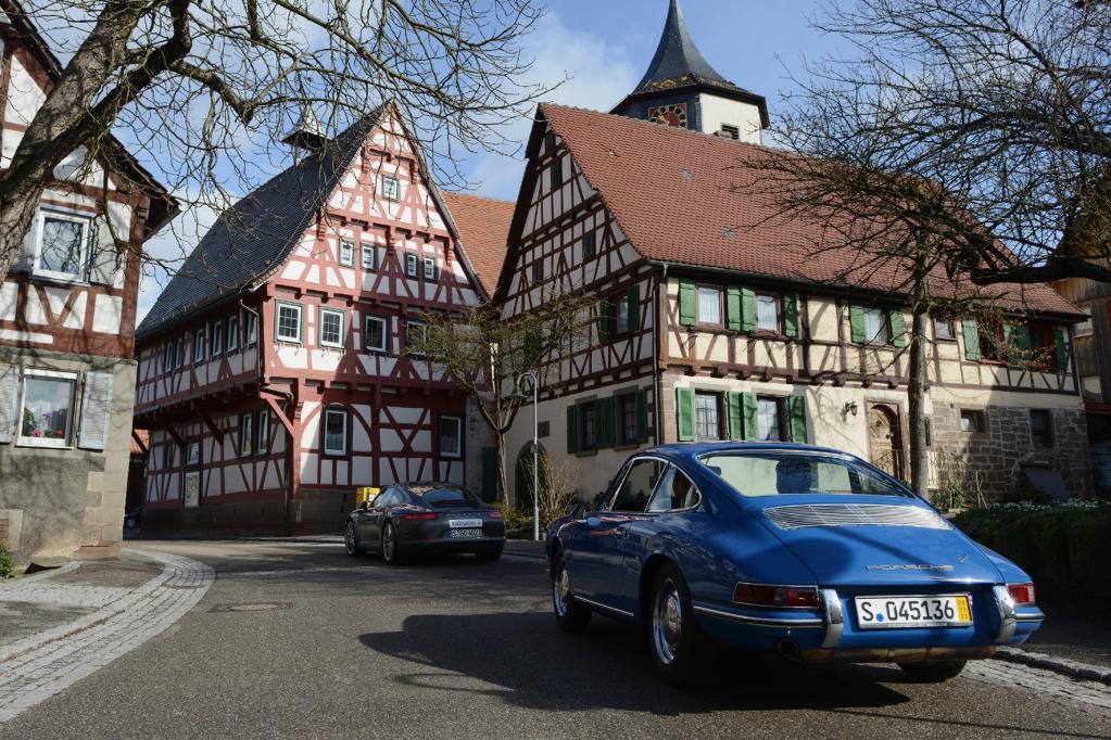 50 Jahre Porsche 911: Treffen der Generationen