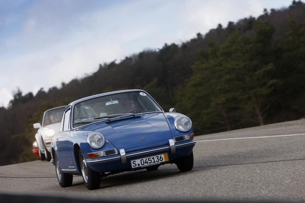 50 Jahre Porsche 911: Treffen der Generationen