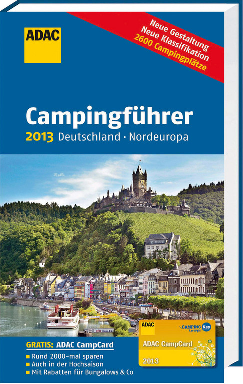 ADAC veröffentlicht Campingführer 2013