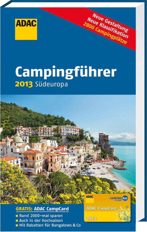 ADAC veröffentlicht Campingführer 2013