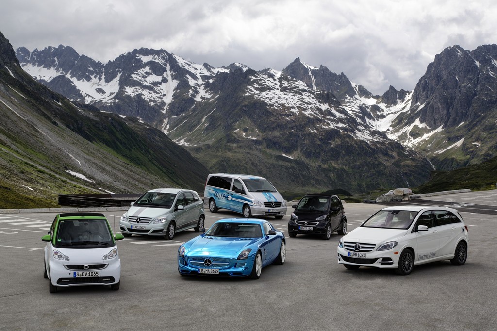 Daimler ist Marktführer bei Elektro-Pkw