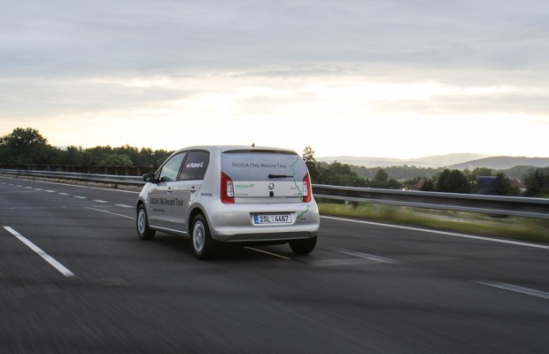Dem Škoda Citigo CNG reichen rund 2,5 Kilogramm Erdgas