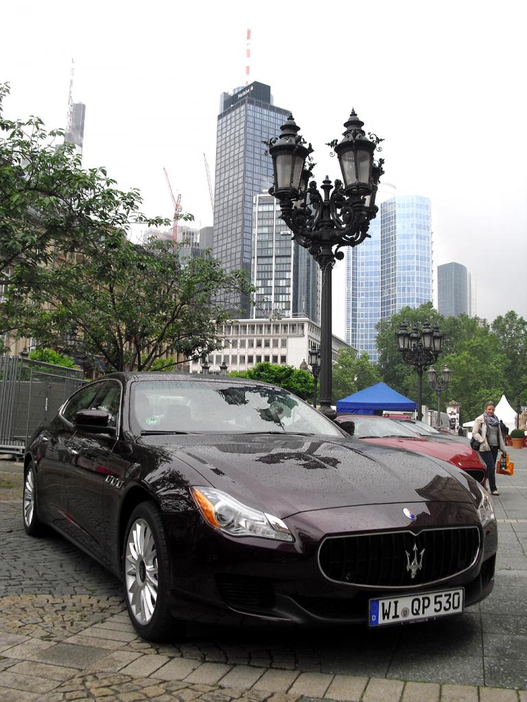 Der Quattroporte ist der größere Ghibli-Bruder.