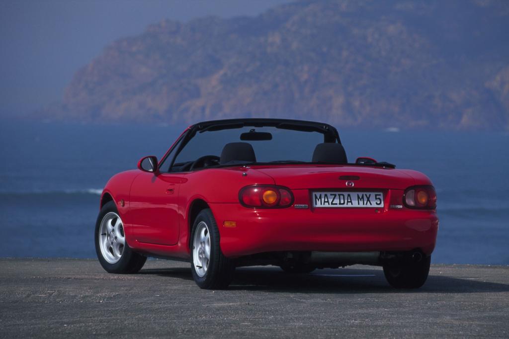 Deutlich überdurchschnittlich schneidet der MX-5 älteren Baujahrs bei der Hauptuntersuchung ab
