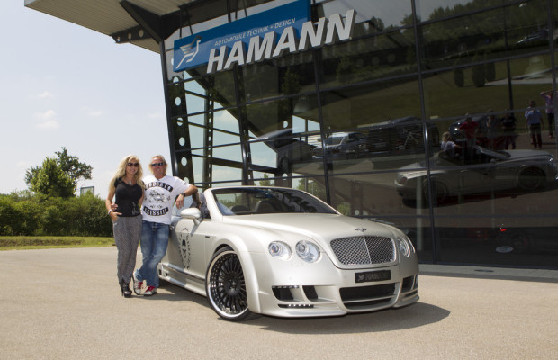 Die Geissens holen Hamann-Bentley ab