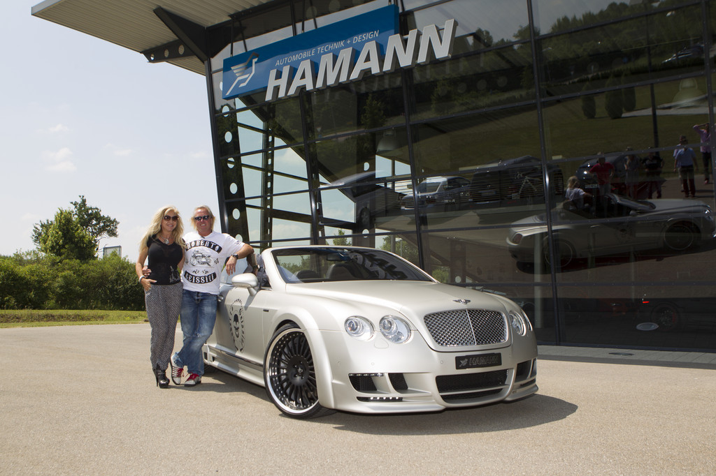 Die Geissens holen Hamann-Bentley ab