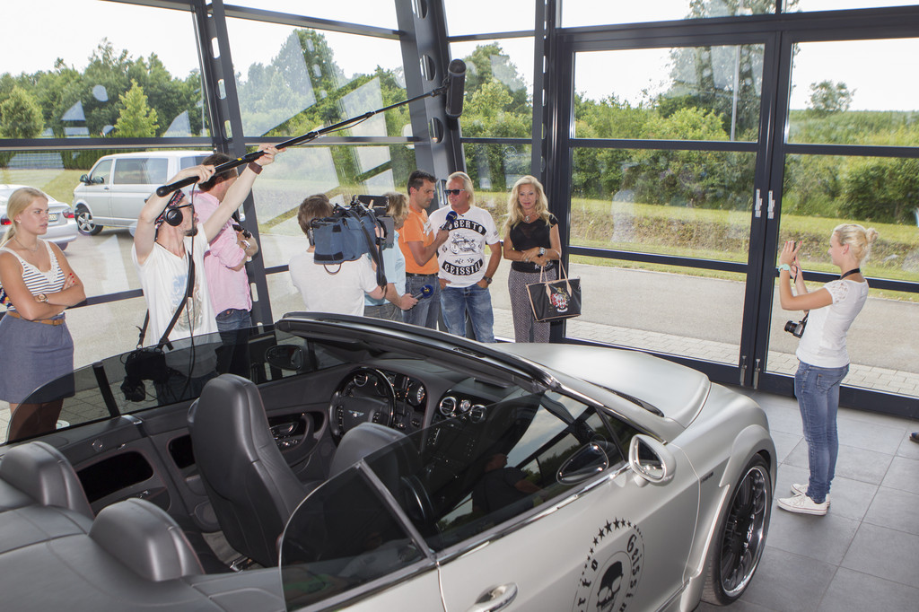 Die Geissens holen Hamann-Bentley ab