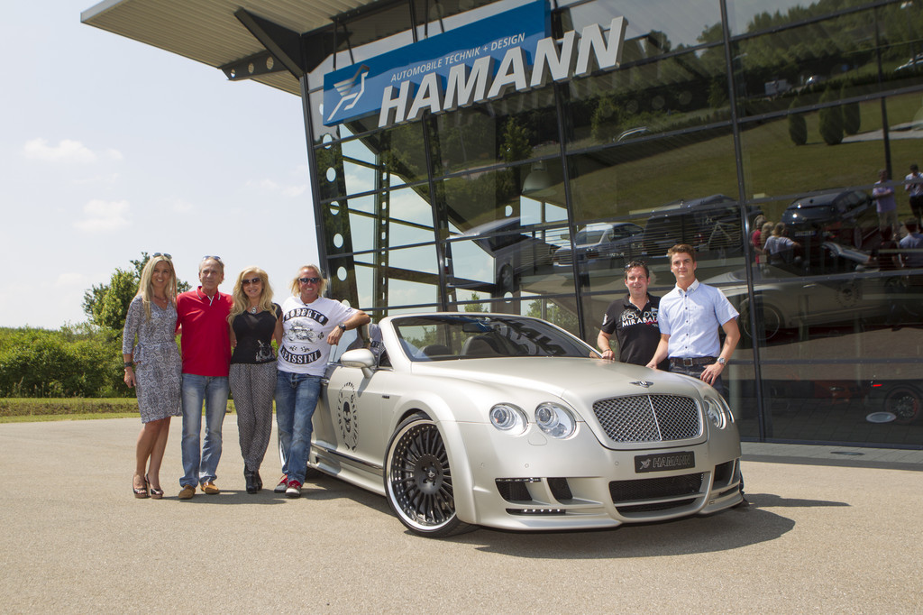 Die Geissens holen Hamann-Bentley ab