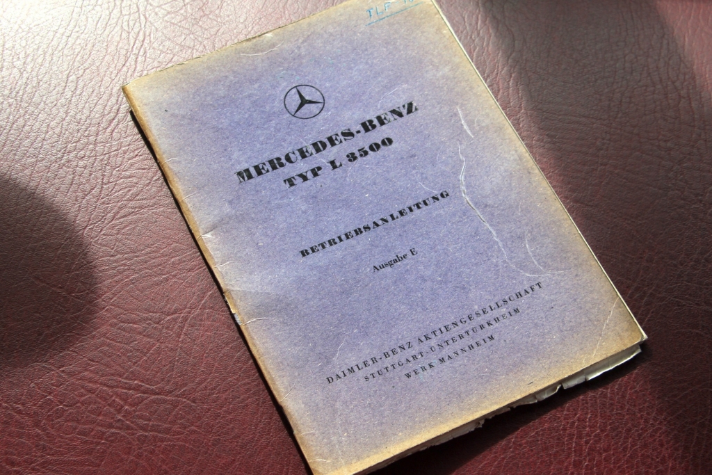 Die originale Bedienungsanleitung für den L 3500.