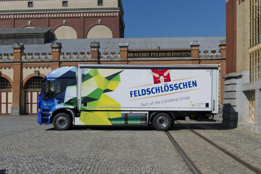 Elektro-Lkw feiert in der Schweiz Weltpremiere