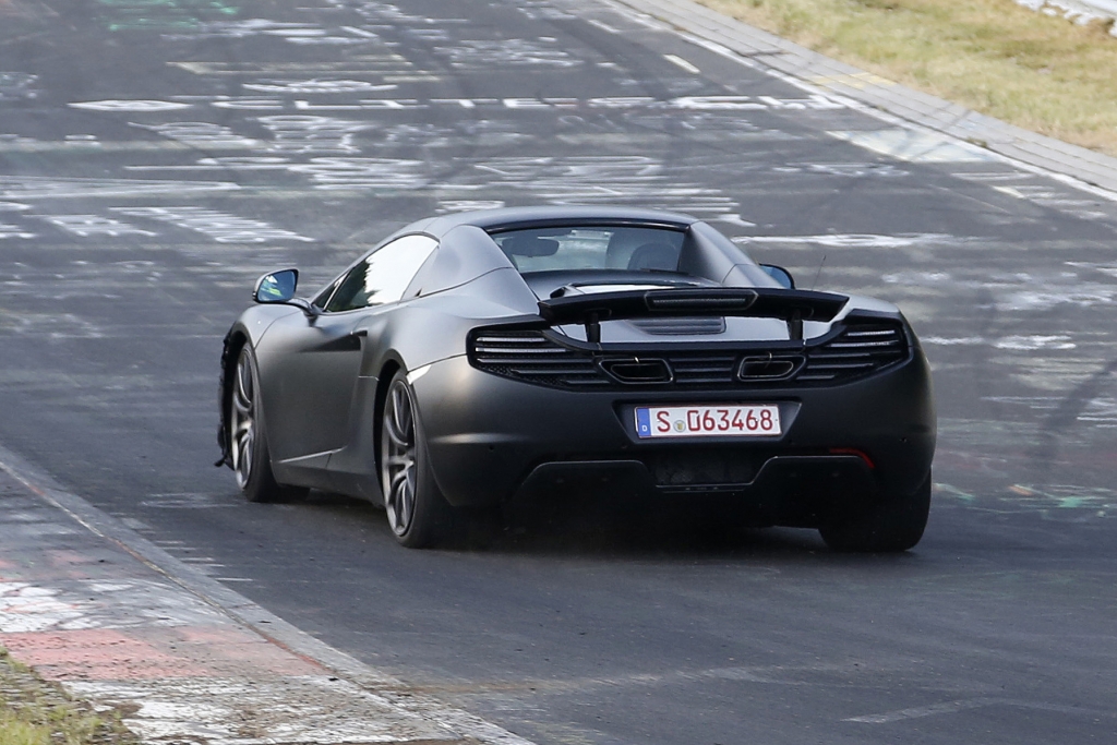 Erwischt: Erlkönig McLaren C12 Facelift – Hier gibt es nichts zu  sehen …