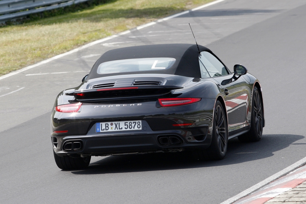 Erwischt: Erlkönig Porsche 911 Turbo Cabrio – Sturmangriff