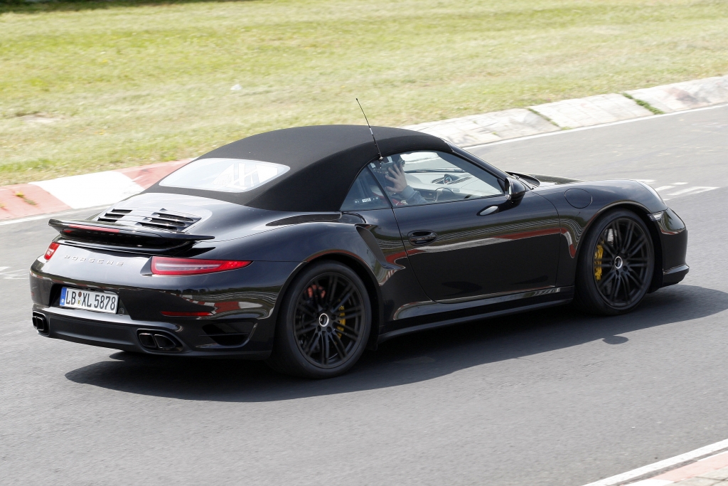 Erwischt: Erlkönig Porsche 911 Turbo Cabrio – Sturmangriff
