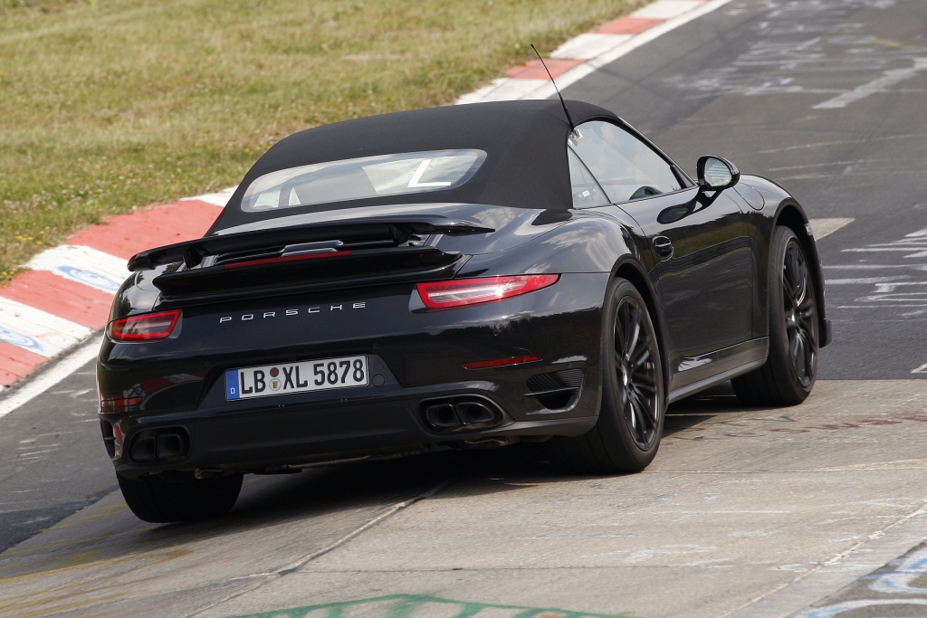 Erwischt: Erlkönig Porsche 911 Turbo Cabrio – Sturmangriff