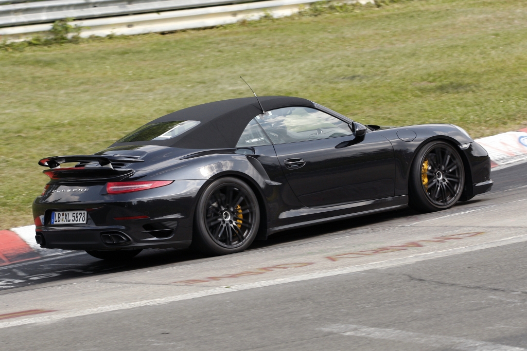 Erwischt: Erlkönig Porsche 911 Turbo Cabrio – Sturmangriff