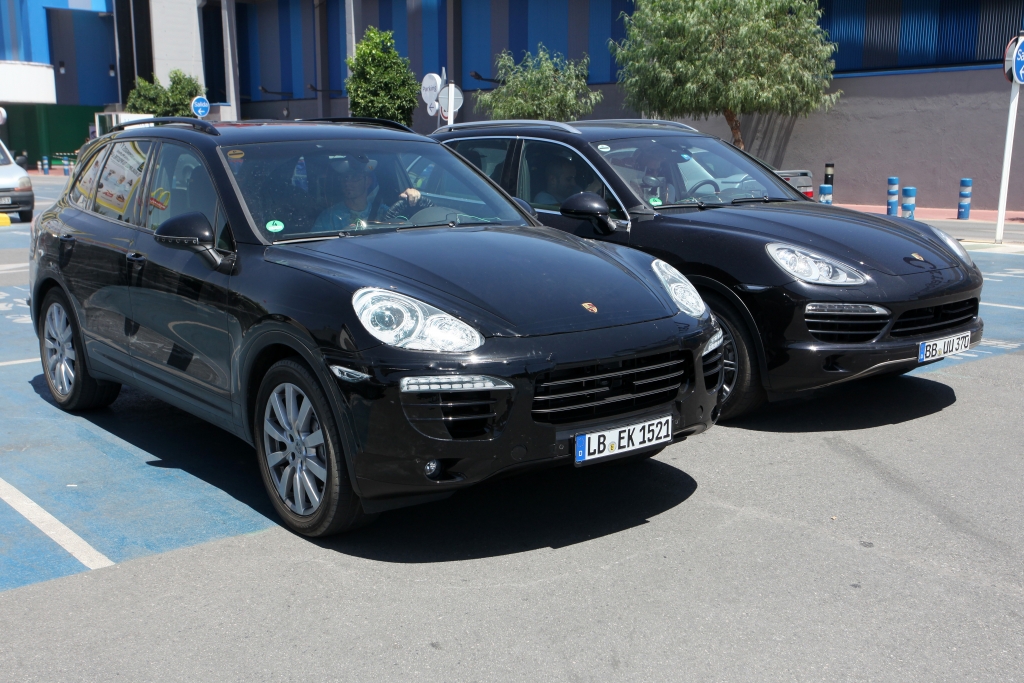Erwischt: Erlkönig Porsche Cayenne - Facelift für den Bestseller