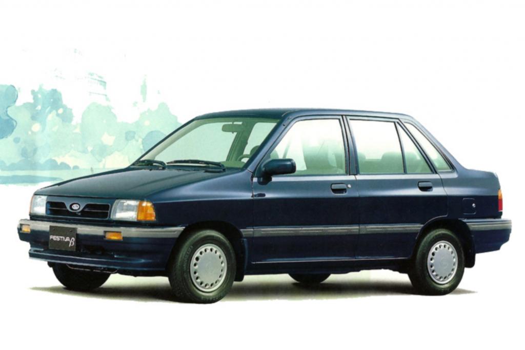 Ford Festiva Stufenheck Schwestermodell des Mazda 121
