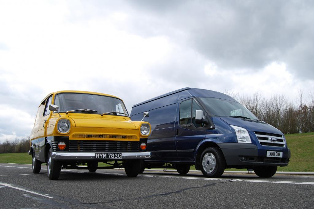 Ford Transit Saphire 1965 und 2010