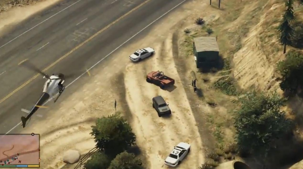 Gameplay-Trailer für GTA V 