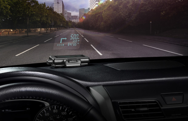 Garmin bietet Head-Up-Display an
