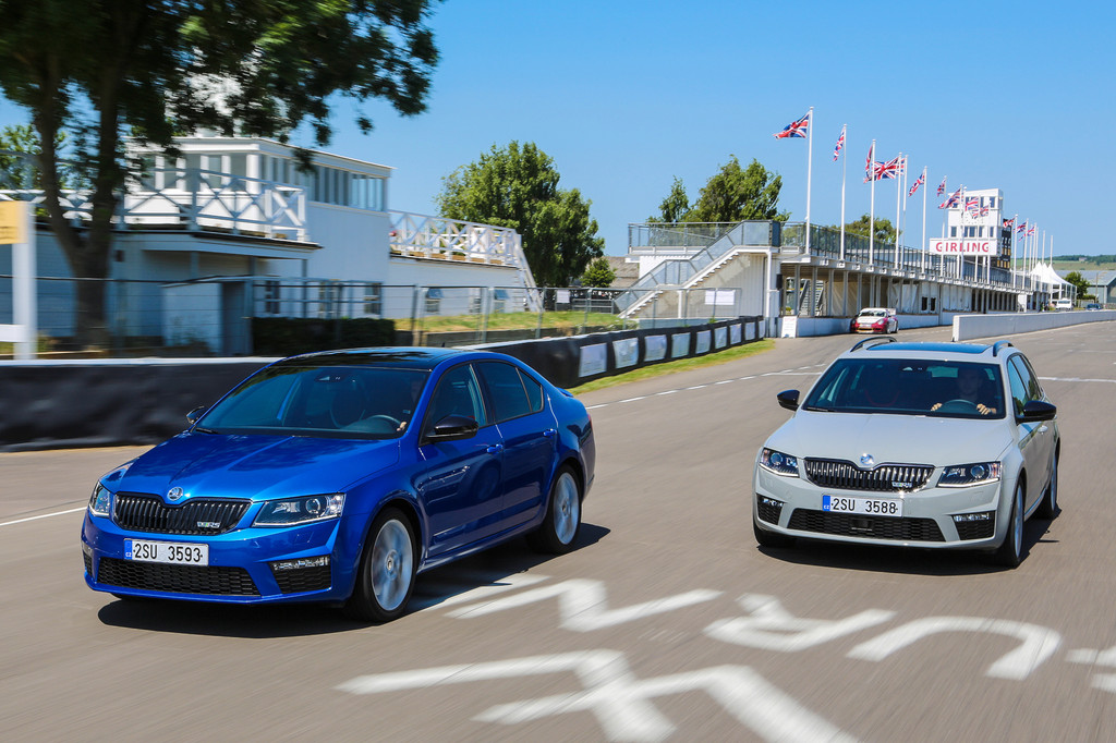 Goodwood: Weltpremiere für Skoda Octavia RS