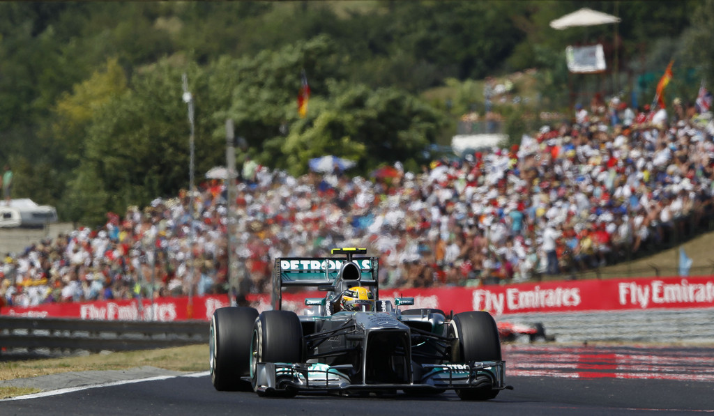 Hamilton triumphiert in Ungarn
