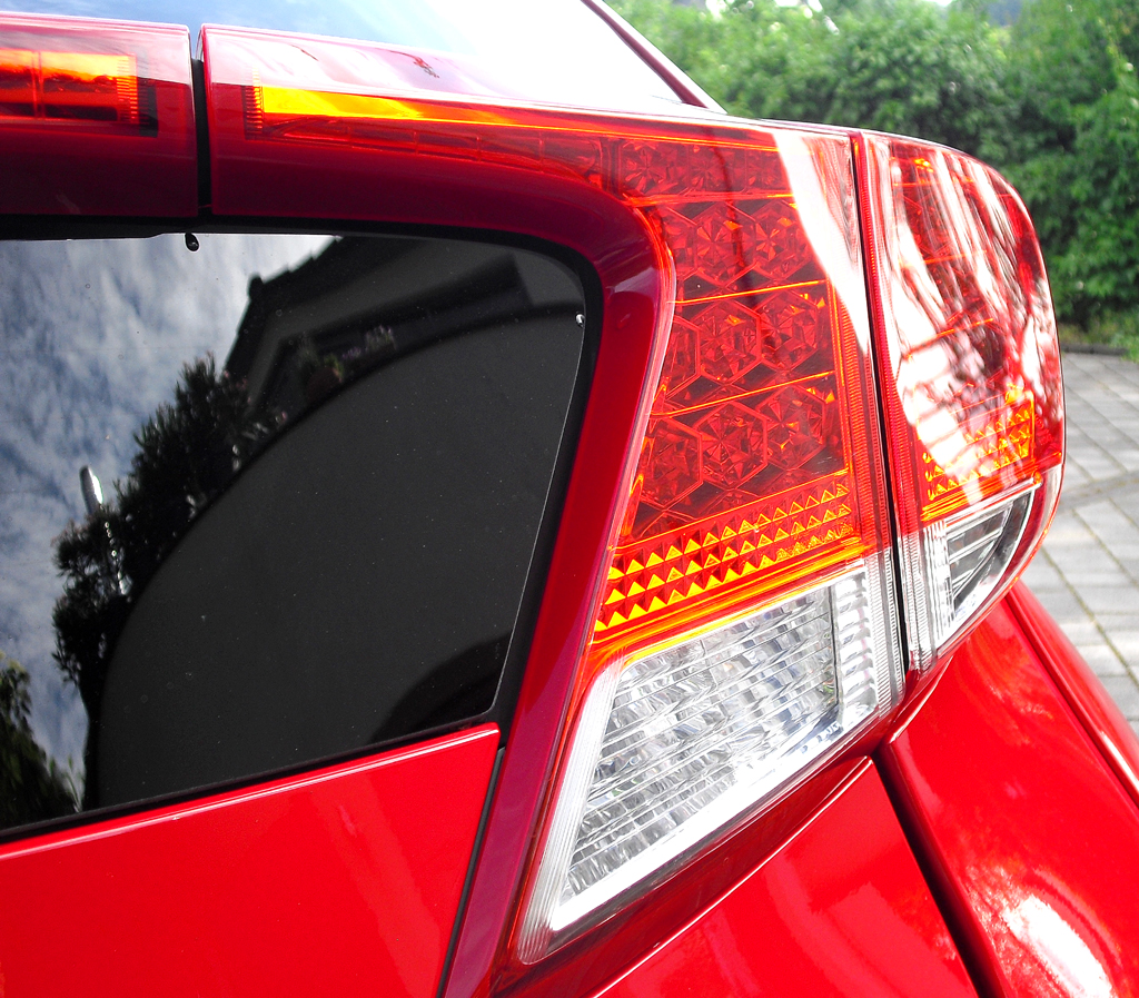 Honda Civic: Gestaltung und Platzierung der Rückleuchten sind etwas ungewöhnlich. 