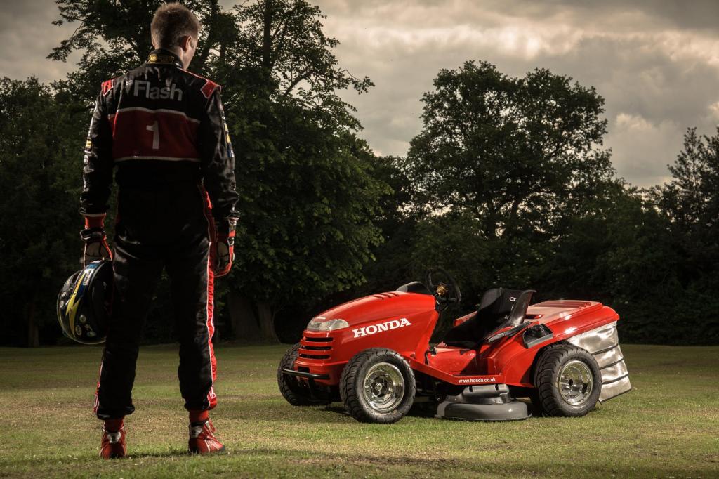 Honda Mean Mower: Schnellster Rasenmäher der Welt