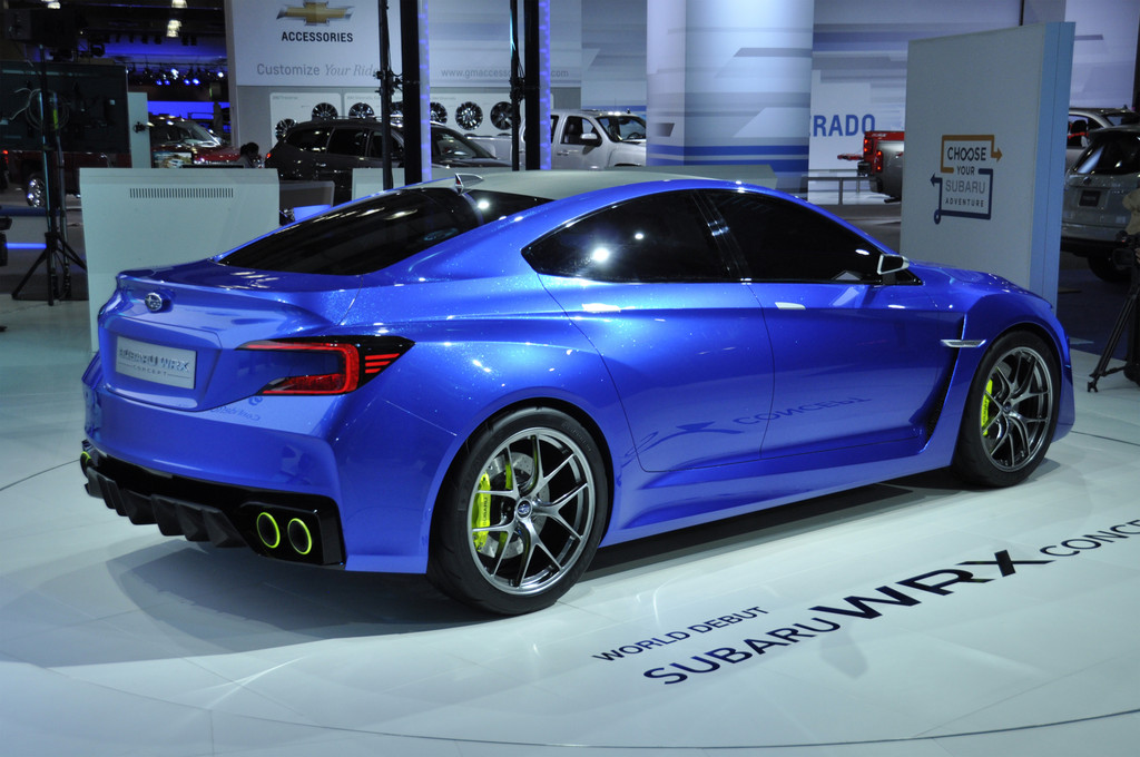 IAA 2013: Subaru feiert Europapremiere des WRX Concept