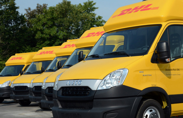 Iveco liefert 28 Daily Electric an DHL