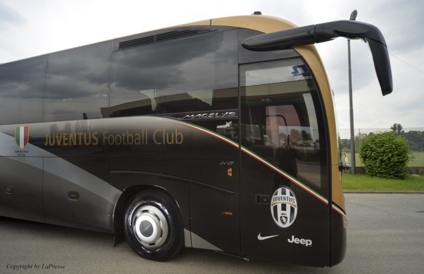 Juventus Turin ist auf Goodyear Marathon Coach unterwegs