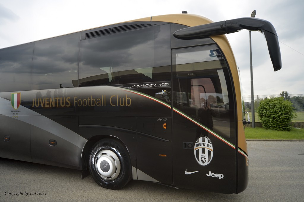 Juventus Turin ist auf Goodyear Marathon Coach unterwegs