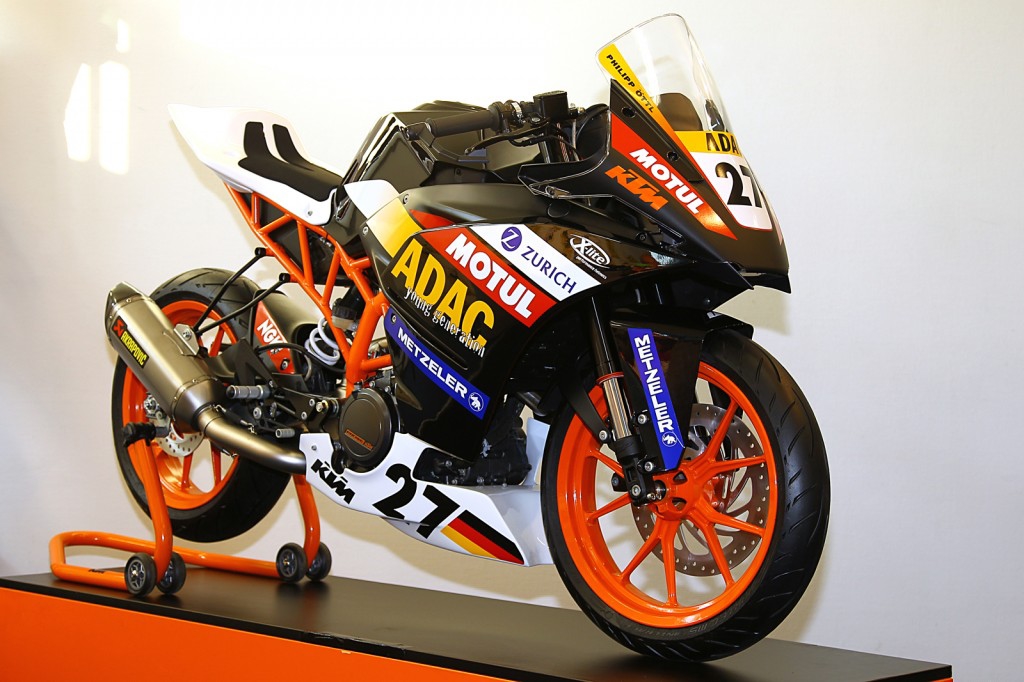 KTM stellt RC 390 für ADAC Junior Cup