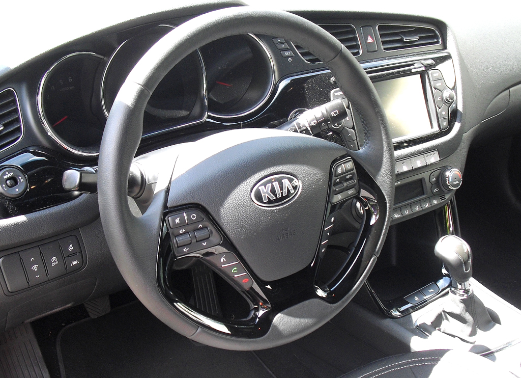 Kia Pro Cee'd: Blick ins Cockpit. 