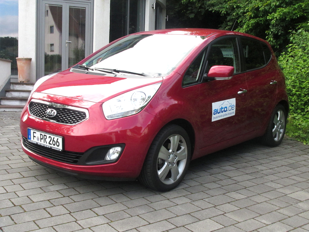 Kia Venga, hier als Diesel mit 66/90 kW/PS und Spirit-Paket. 
