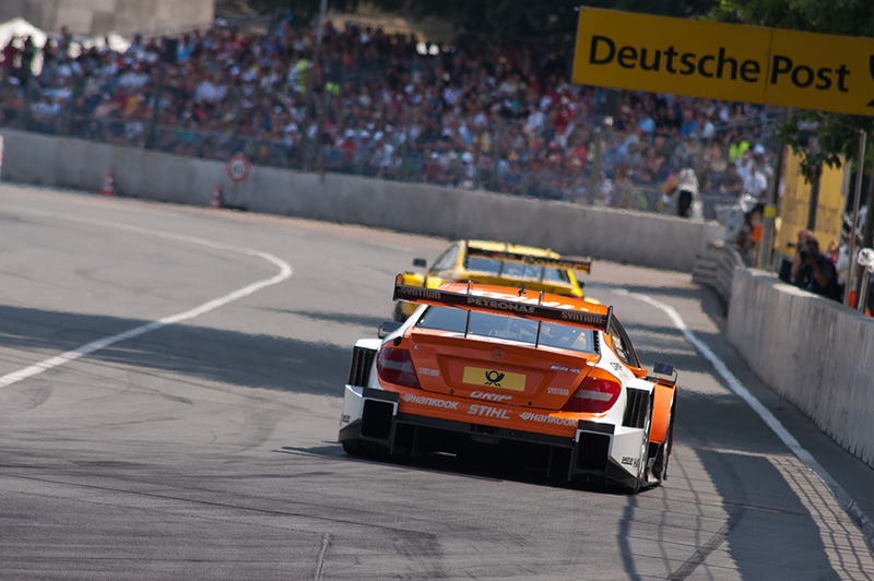 Mattias Ekström verliert Norisring-Sieg