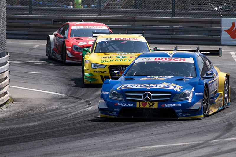 Mattias Ekström verliert Norisring-Sieg