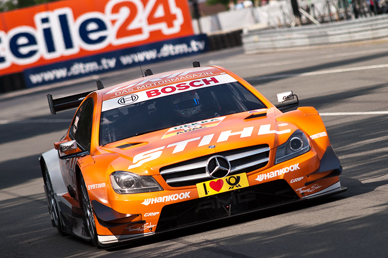 Mattias Ekström verliert Norisring-Sieg