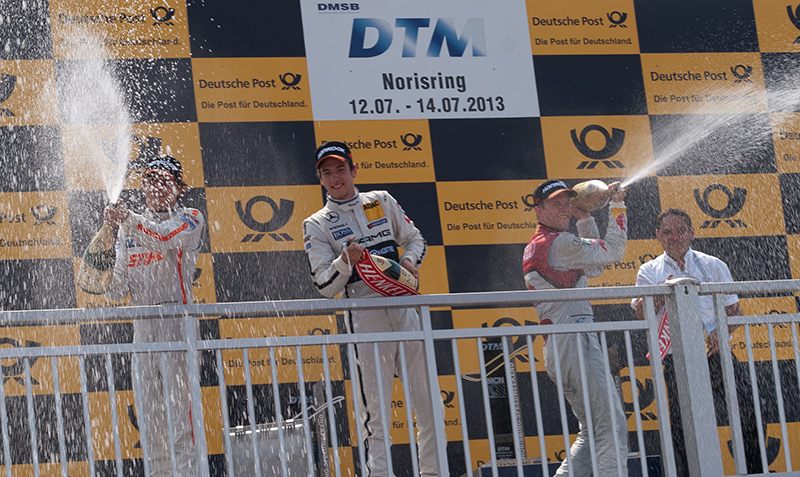 Mattias Ekström verliert Norisring-Sieg