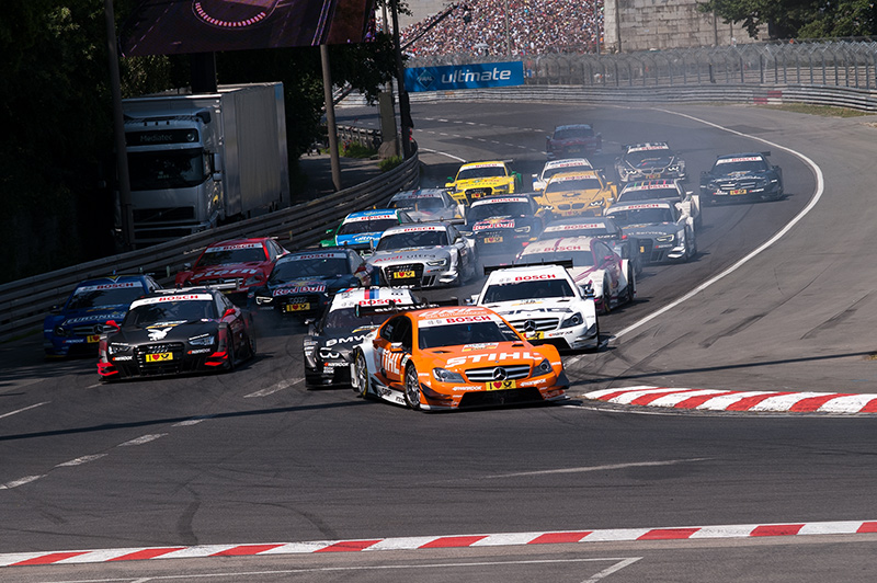 Mattias Ekström verliert Norisring-Sieg