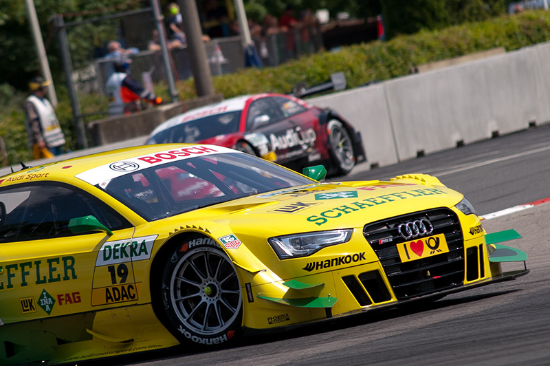 Mattias Ekström verliert Norisring-Sieg