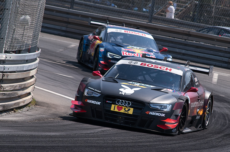 Mattias Ekström verliert Norisring-Sieg
