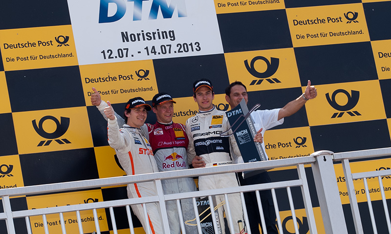 Mattias Ekström verliert Norisring-Sieg