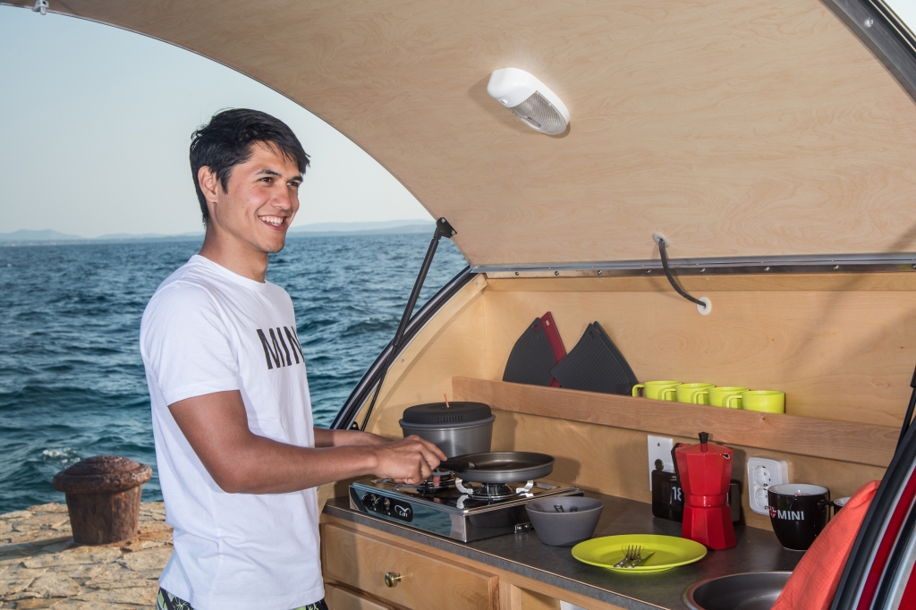 Mini Camping-Mobile - Platz ist in der kleinsten Hütte