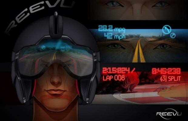 Motorradhelm mit Head-up-Display - Alles im Blick 