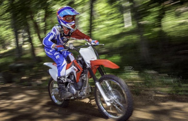 Neues Honda-Geländemotorrad CRF125F: Früh übt sich