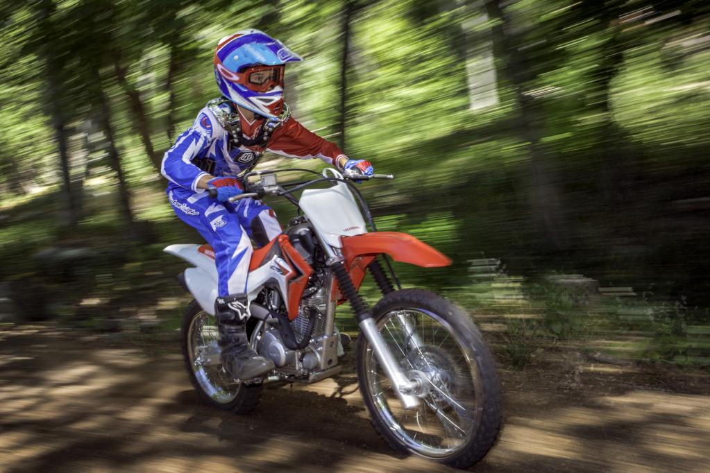 Neues Honda-Geländemotorrad CRF125F: Früh übt sich