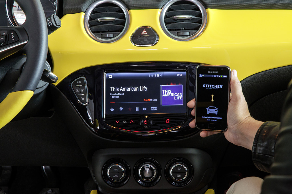 Opel Adam verfügt über IntelliLink
