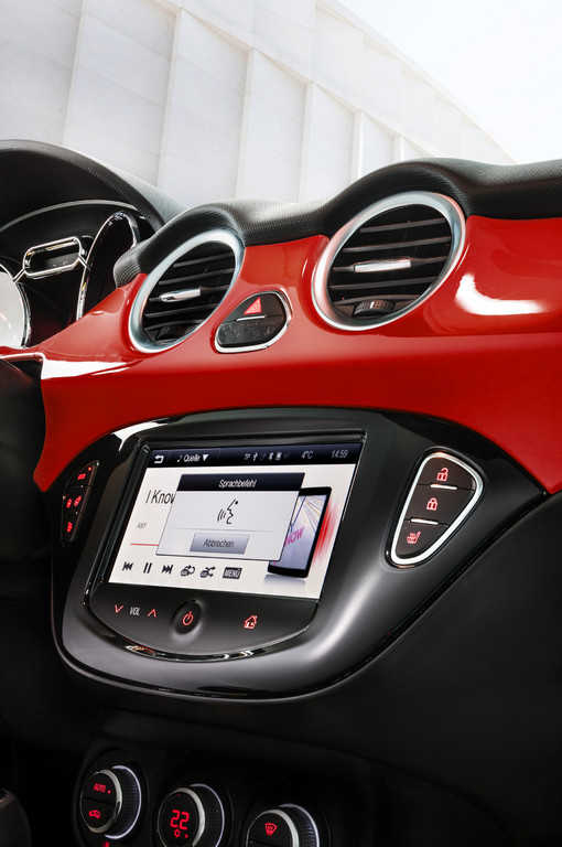 Opel Adam verfügt über IntelliLink