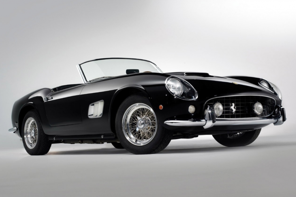 Platz 8: Ferrari 250GT California Spider SWB aus dem Jahr 1961, Auktionspreis 10,9 Mio Dollar